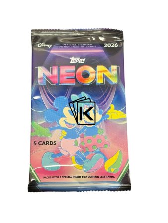 2026 Topps Disney Neon Balíček