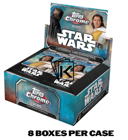 2025 Topps Chrome Star Wars Hobby Case