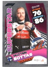 2022 Topps Formule 1Turbo Attax F1 Superstars 315 Valtteri Bottas (Alfa Romeo)