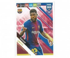Fotbalová kartička Panini FIFA 365 – 2019 Team Mate 53 Samuel Umtiti FC Barcelona