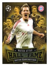 fotbalová kartička 2025-26 Topps Match Attax UCC Match Attax Hall of Fame HOF 5 Bastian Schweinsteiger (FC Bayern München)