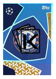 2025-26 Topps Champions League Chelsea FC 154 Club Badge