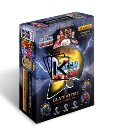 2025-26 Topps Match Attax UEFA Club Competitions Mega Tin Gladiators - Centurions