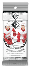 21-22 UD SP Authentic Hockey Hanger pack