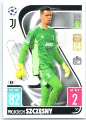 fotbalová kartička 2021-22 Topps Match Attax UEFA Champions 362 Wojciech Szczesny Juventus Turin