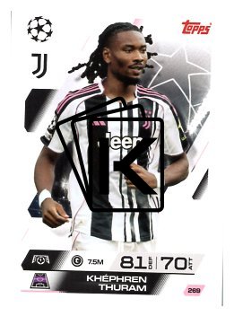 fotbalová kartička 2025-26 Topps Match Attax UCC 269 Khéphren Thuram (Juventus)