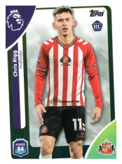 fotbalová kartička 2025-26 Topps  Premier League 349 Chris Rigg (Sunderland)  -  Rookie