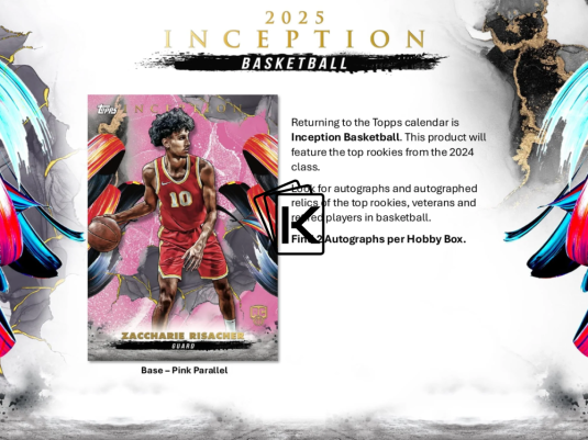 2024-25 Topps Inception Basketball Hobby Box