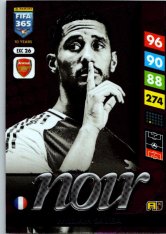Panini Adrenalyn XL FIFA 365 2025 Excellence Noir 26 William Saliba (Arsenal)