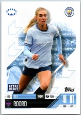 Fotbalová kartička 2024-25 Topps Match Attax EXTRA UEFA Club Competitions UWCL Cards 166.  Jill Roord (Manchester City)