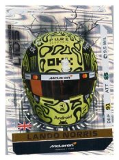 2025 Topps Turbo Attax F1  McLaren Helmet  LL1 Lando Norris