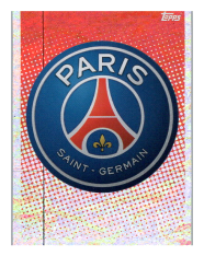 2020-21 Topps Champions League samolepka SPG1 Logo PSG-KOPIE