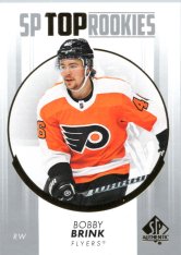2022-23 Upper Deck SP Authentic SP Top Rookies TR-19 Bobby Brink - Philadelphia Flyers
