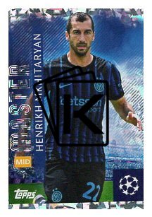 2025-26 Topps Champions League FC Internazionale Milano 216 Henrikh Mkhitaryan - Master