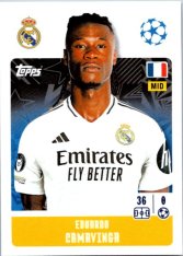2024-25 Topps Champions League 324 Eduardo Camavinga (Real Madrid CF)