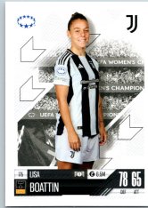 Fotbalová kartička 2024-25 Topps Match Attax EXTRA UEFA Club Competitions UWCL Cards 175.  Lisa Boattin (Juventus)