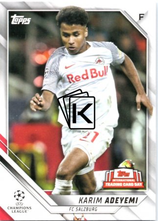Fotbalová kartička 2021-22 Topps CLBC-22 Karim Adeyemi - FC Salzburg