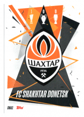 fotbalová kartička Topps Match Attax Champions League 2020-21 SHA1 Team Logo Shakhtar Donetsk