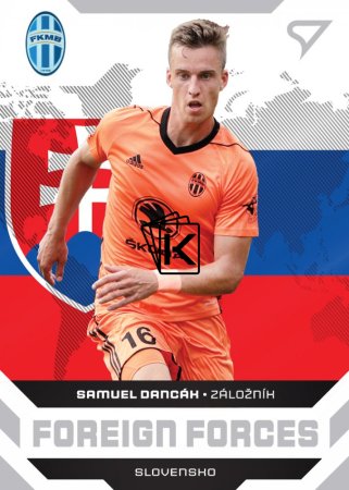 fotbalová kartička 2021-22 SportZoo Fortuna Liga Foreign Forces FF22 Samuel Dancák FK Mladá Boleslav