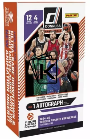 2024-25 Panini donruss EuroLeague Hobby box
