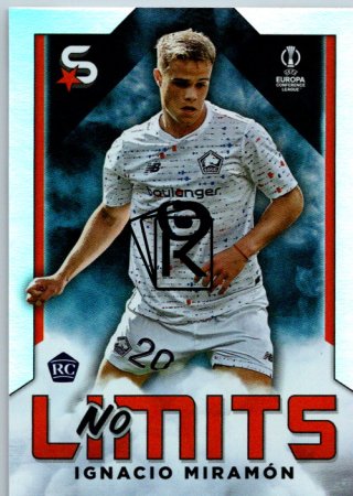 Fotbalová kartička 2023-24 Topps Superstars UEFA Club Competitions No Limits NL-20 Ignacio Miramón (LOSC Lille) – RC