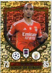 2023-24 Topps Match Attax EXTRA UEFA Club Competition Kings of Europe 301João Mario (SL Benfica)