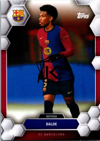 fotbalová kartička 2024-25 Topps FC Barcelona Fan Set 8 Alejandro Balde