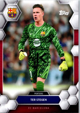 fotbalová kartička 2024-25 Topps FC Barcelona Fan Set 1 Marc Andre Ter Stegen