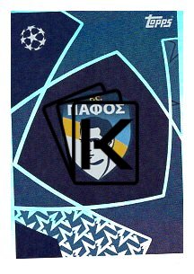 2025-26 Topps Champions League  Pafos FC 528 Club Badge