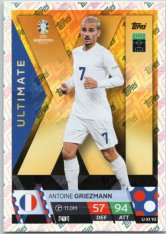 fotbalová karta Topps Match Attax EURO 2024 Ultimate XI10 Antoine Griezmann (France)