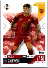 Fotbalová kartička 2024-25 Topps Match Attax EXTRA UEFA Club Competitions Squad Update 35.  Nicola Zalewski (AS Roma)