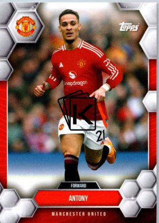 fotbalová kartička 2024-25 Topps Manchester United Fan Set 18 Antony