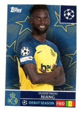 2025-26 Topps Champions League  Union SG 464 Ousseynou Niang