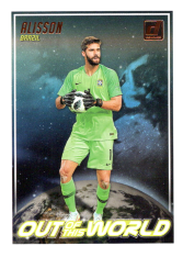 2018-19 Panini Donruss Soccer Dominator OW-8 Alisson - Brazil