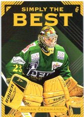 Legendary Cards Simply The Best 11 Roman Čechmánek 1998 HC Petra Vsetín