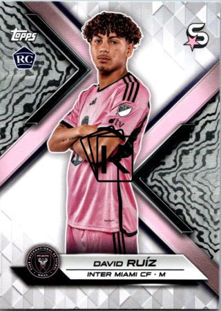 2024 Topps Superstars MLS 80 David Ruiz Inter Miami RC