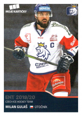 2019-20 Czech Ice Hockey Team  7 Milan Guláš
