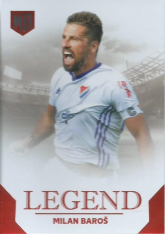 2023 Pro Arena Milan Baroš My Journey Legend LG22 FC Baník Ostrava Red