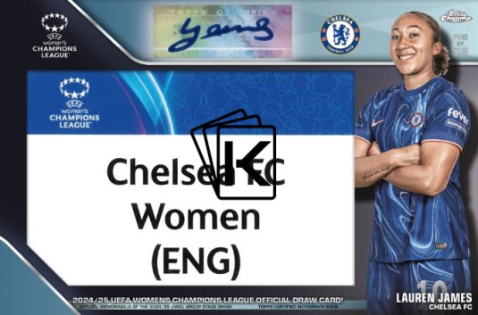 2024-25 Topps Chrome UWCL Blaster Box