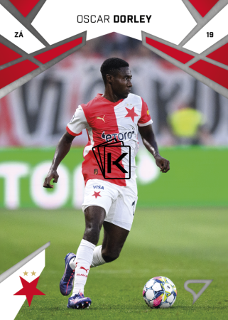 Fotbalová kartička 2024-25 SportZoo Chance Liga Serie 1 SK Slavia Praha Oskar Dorley 19