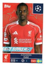 2025-26 Topps Champions League  Liverpool FC 263 Alexander Isak