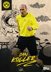 2021 Topps Borussia Dormund Black & Yellow Jan Koller