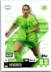 Fotbalová kartička 2024-25 Topps Match Attax EXTRA UEFA Club Competitions UWCL Cards 157.  Kathrin Hendrich (VfL Wolfsburg)