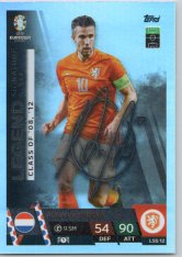 fotbalová karta Topps Match Attax EURO 2024 Legend Signature Style LSS12 Robin van Persie (Netherlands)