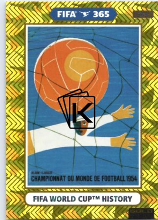 fotbalová karta Panini Adrenalyn XL FIFA 365 2021 FIFA World Cup History 374 Switzerland 1954