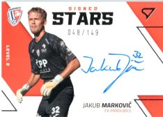 2022-23  Sprotzoo Fortuna Liga Singed Stars Level 2 Jakub Markovič FK Pardubice