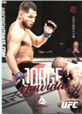 2021 Panini Chronicles UFC Luminance 55 Jorge Masvidal Pink Parallel