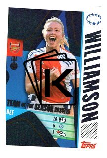 2025-26 Topps Champions League 2024/25 UEFA Women's Champions League Team of the Season 17 Leah Williamson (Arsenal)
