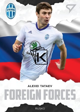 fotbalová kartička SportZoo 2020-21 Fortuna Liga Foreign Forces 20 Alexei Tataev FK Mladá Boleslav