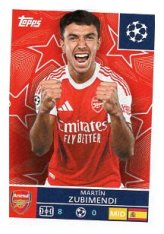 2025-26 Topps Champions League Arsenal FC 60 Martín Zubimendi